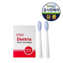 동국제약 동국제약 덴트릭스 음파진동칫솔 교체모 칫솔모 2P 2세트, 2개, 2개