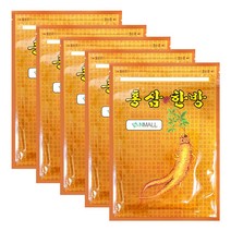에스앤몰 홍삼 패드 붙이는 건강 파스 100매