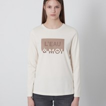 올리비아로렌 원포인트긴팔티셔츠 VVBALYF8161