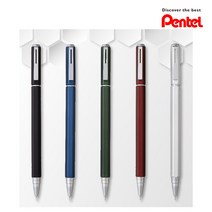 펜텔 에너겔 헥사곤 중성펜0.5mm BLN665 에너겔헥사곤펜 1자루, 1개, 버건디 레드