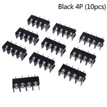 터미널블럭 터미널 단자대 고정식 10pcs 300v20a 7.62mm kf7.62 - 2p 3p 4p 나사 고정 블록 커넥터 7.62mm 피치, f