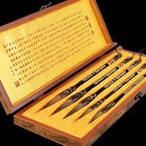 라오농 서예용품 붓글씨배우기 붓 5종류 1세트, 1set, 상세페이지 참조