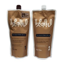 뉴겐 Xeno 제노 스넬 트리트먼트 칼라크림 500ml, 5N-내츄럴브라운