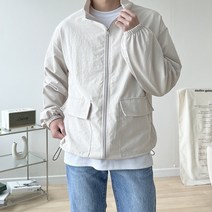 데일리 남자 300g 경량 고탄력 봄 여름 투웨이 바람막이 자켓