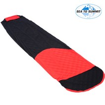 [안전발전소] SEATOSUMMIT 씨투써밋 써모라이트 리액터 침낭 라이너 시리즈, 컴팩트 플러스 레드, 1개