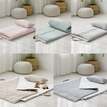 메리투투 파스텔 낮잠이불 세트, 민트블루