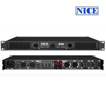 NTS NICE VF150 파워앰프 PA앰프 1구사이즈 8옴 100W+100W