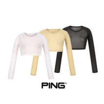 [정품] 핑(PING) [23 SUMMER] 여성 메쉬 볼레로 긴팔 이너 티셔츠 122C2TI952 (출시가158 000)