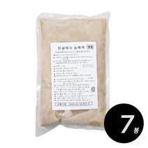 대상 돈골육수 농축액 1kg(냉동), 7개