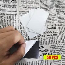 양면 접착제 90x50x0.4mm 마그네틱 스틱과 50 PCS 자석 미국의 넓은 범위 가족 좋은 helperES