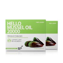 헬로헬스 초록입홍합오일 20000 - 150캡슐 2세트
