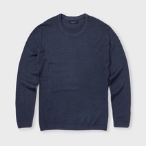 빠니깔레 [Made In Italy] 가먼트다잉 울 라운드 니트 F-ENIT55