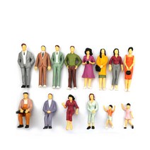 미스토토 컬러 사람 인체 모형 테라리움 디오라마 건축 재료, m507_1:150(약1.3cm)-25P