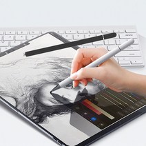 초미세 스마트폰 터치펜 2종 스마트폰터치펜 핸드폰터치펜 초미세터치펜 아이패드터치펜 갤럭시터치펜 화이트 블랙