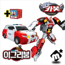 헬로카봇 3D 변신로봇 파워 이그리붐 큐브팩포함 자동차 미니카 변신봇 장난감, 단품
