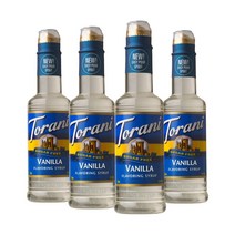 토라니 프렌치 바닐라 칵테일 시럽 무설탕 375ml 4팩, 4개