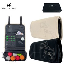 힐크릭 골프 파우치 카트 골프가방 HCPO-21202, 베이지