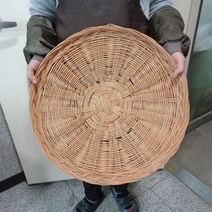 50cm 대나무 싸리 채반 소쿠리 전통 민속품 바구니