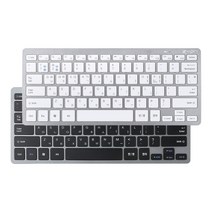 BT-K1000_화이트 휴대폰키보드연결 갤럭시탭블루투스 핸드폰키보드 터치감좋은키보드 한글타자연습 블루투스키보드