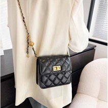 여자미니크로스백 누비 체인 크로스백 가방 스타일백