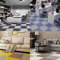 방염타일카페트 조각 조립식 거실매트 사무실 베란다 거실 학원