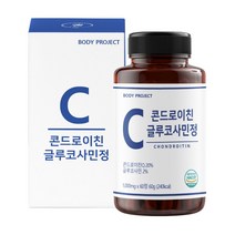 바디프로젝트 콘드로이친 글루코사민정 1000mg x 60정, 1개