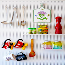 하우징디포 타공판 1100 X 800, 블랙