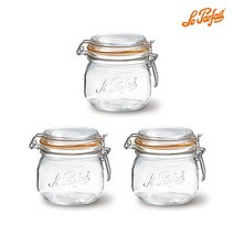 [프랑스유리용기]르파르페 슈퍼자 500ml 3P, 없음