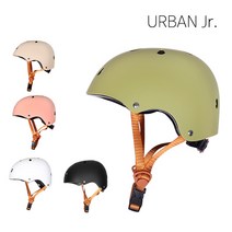 M모터스 어반 주니어 자전거 킥보드 인라인 헬멧, 밀크티 S