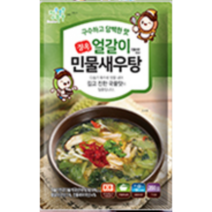 정옥 국내산 구수하고 담백한 얼갈이 민물새우탕, 6개, 350g