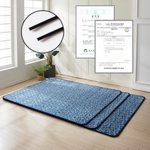 더안 탄소매트 전자파없는 전기장판 특대형전기장판, 모던라인 원적외선 탄소매트 260x200