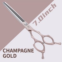 애견가위 강아지 미용가위 Fenice-JP440C 전문 강아지 손질 가위 6.5/7.0 인치 컬러풀한 애완 동물 레드/, 03 7..0 inch champagne, 03 7..0 inch champagne