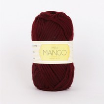 [슬로우플로우] 미니망고 100g MINI MANGO [목도리 모자 털실 루피망고st], 10 버건디