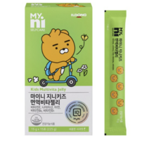 일동제약 마이니 지니키즈 면역비타젤리 30포, 225g, 2개