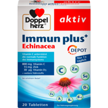 [도펠헤르츠] Doppelherz Immun Plus Echinacea (20 Stück) 28 8g