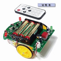 전자과학실험 무선조종 적외선 제어 자동차 만들기 DIY 키트 납땜, 상세페이지 참조