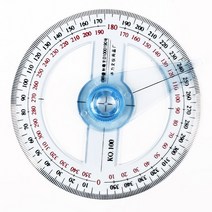 디지털각도기 각도계 경사계 전자 분도기 측정기 원형 플라스틱 도 포인터 각도기 눈금자 각도 파인더 편지지 선물 각도기
