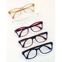 BANDI 1044 기본 사각 뿔테 유재석 느낌의 안경 블루라이트차단