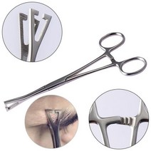 천공기 PHC파일 펀칭기1Pc 수술 용 강철 개폐 바늘 볼 클램프 플라이어 다른 개방형 핀셋 피어싱 전문 펑크, 02 Triangle pliers