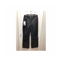 살로몬 스키복 바지 보드복 NWT SALOMON 여성 Black Response II Snow Ski Pants Waterproof Size Medium