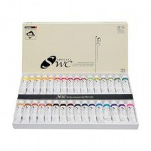 [∂LL7] 신한화구 SWC 수채화 물감 32색 15ml Tubes 전문가미술 그림 칠하기 화방_h§eEA, 옵션무[#@$], §본상품§e