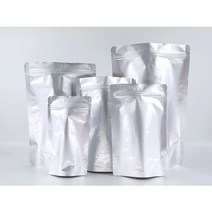 바이올팩키지 은박 알루미늄 스탠딩지퍼백 소 13X20 cm 100매, 소(S)