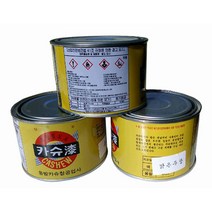 동방카슈페인트 0.5리터 목재마감 공예옻칠대용, 황색, 1개, 0.5l