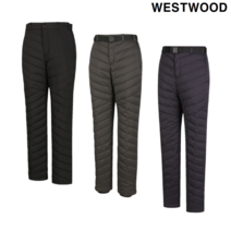 웨스트우드 22년 겨울신상 보온성이 좋은 덕 다운 패딩 바지 등산 캠핑 트레킹 일상복 남성 아웃퀼팅 다운 오비 팬츠 M4TPD563