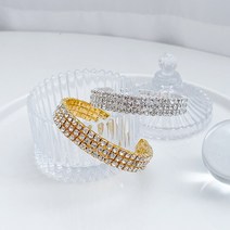 클라우드 롱 큐빅 뱅글 팔찌