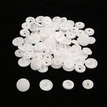 다이소 똑딱이 단추 만능 똑딱착 펜치 패딩 수선 패치 라운드 플라스틱 스냅 버튼 패스너 KAM T5 12mm 의류 클립 이불 커버 시트 버튼 20-100 세트, 03 50세트, 31 하얀색