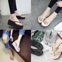 쪼리슬리퍼 통굽쪼리 웨지힐 키높이 쪼리힐 통굽샌들 웨지샌들 쪼리슬리퍼 바캉스신발 데일리 푹신한신발 편한신발