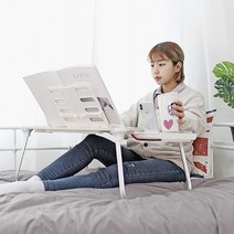 여기슈 독서대 서랍식 수납 인체공학 테이블 베드트레이 E6S 팔목받침 유선형테이블 노트북 브런치 분리형독서대 당일발송, 상세페이지 참조