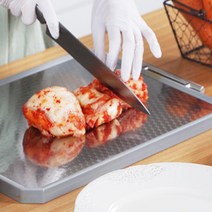 스텐 양면도마 거치대 포함