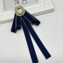 남성 와이셔츠핀 니들핀 리본 나비 넥브로치 패션 소녀와 여성의 졸업 유니폼 셔츠 칼라 꽃 레트로 크리스탈 진주 넥핀